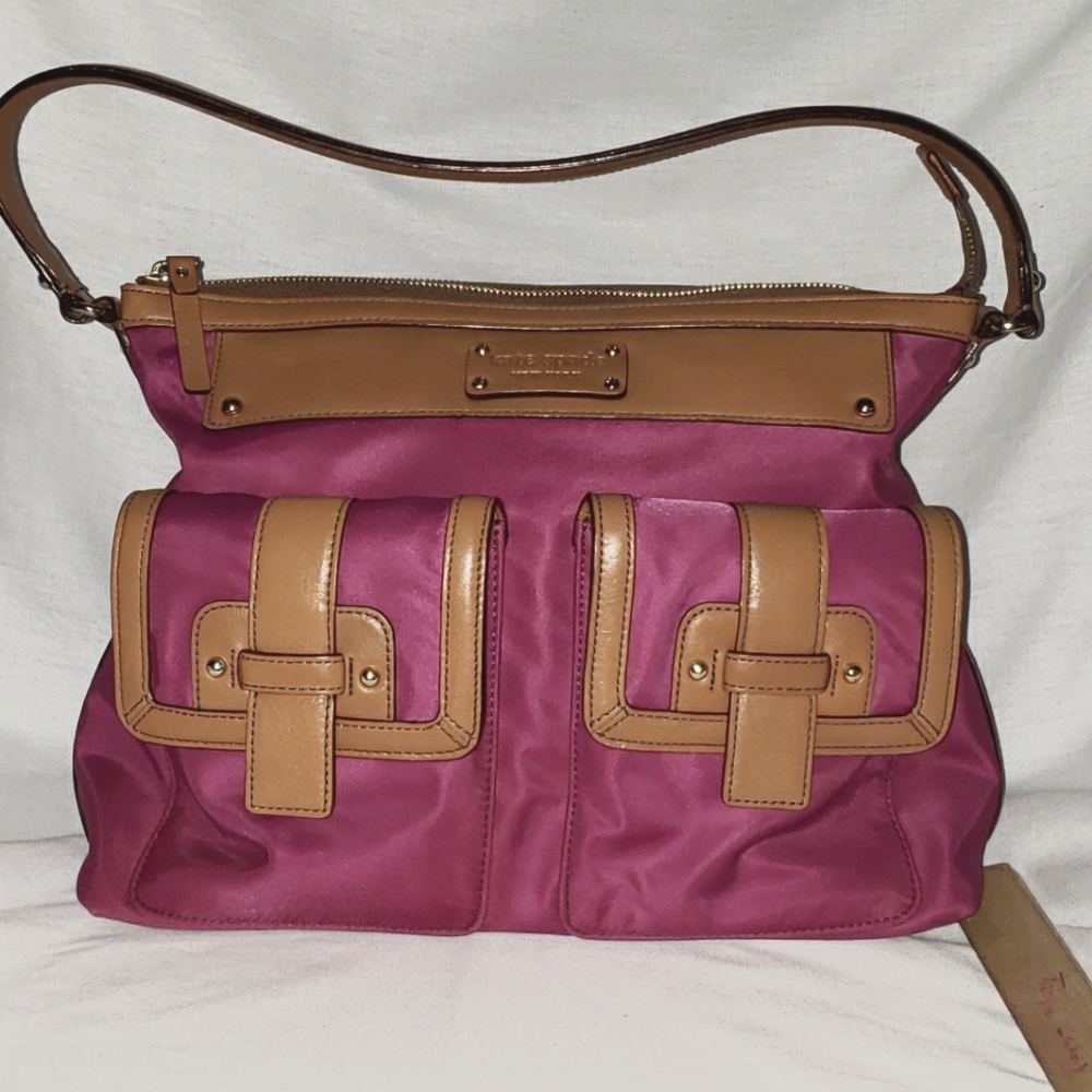 Kate Spade Manda Hanover nylon bag in hibiscus